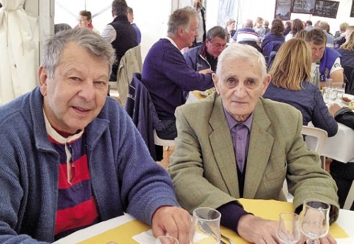 Fernand Leredde et Philippe Martin au NHS de St Lô