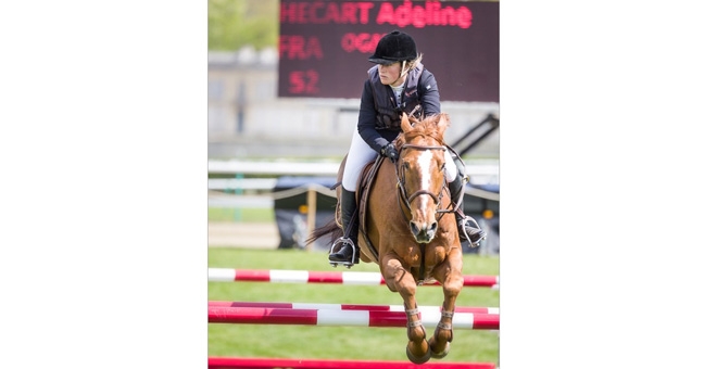 Adeline Hécart et Ogalo (Photo Michel Chretinat)