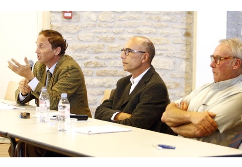 Autour de Hervé de La Selle, Jacques Jeangirard (Cavalassur) et Christophe Dutertre