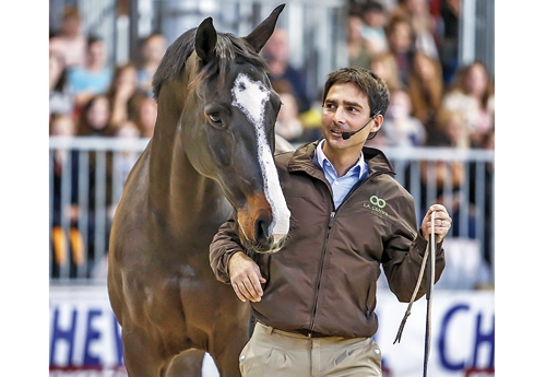 Manuel Godin (La Cense) en démonstration (© Eric Malherbe)