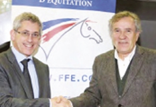 Frédéric Valletoux et Serge Lecomte (©FFE/PSV)