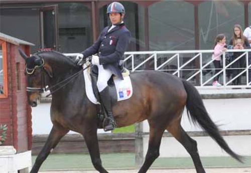 José Letartre et Warina ENE-HN, vainqueurs de l'épreuve Grade III - 2014 (© race photo)