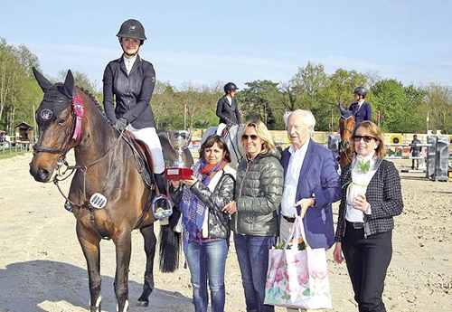 Camille Condé Ferreira et Pirole de la Châtre remportent le Grand Prix (© PSV)