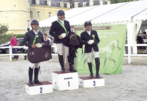 Aux cotés de Franck, 2e Vincent Balleux, 3e Eric Vaast 