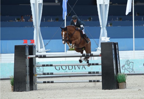 Simon Delestre remporte coup sur coup deux grosses épreuves du CSI3* de Knokke (Bel)  avec Chesall Zimequest