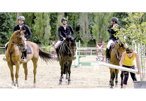 À cheval dans le Grand Parc