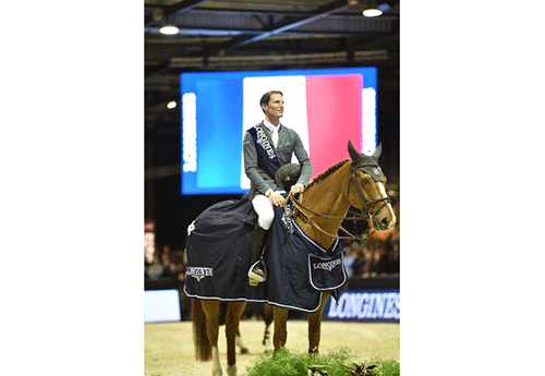 Kevin Staut avait remporté l’étape Longines Coupe du Monde (Photo Artiste Associé-CEB)