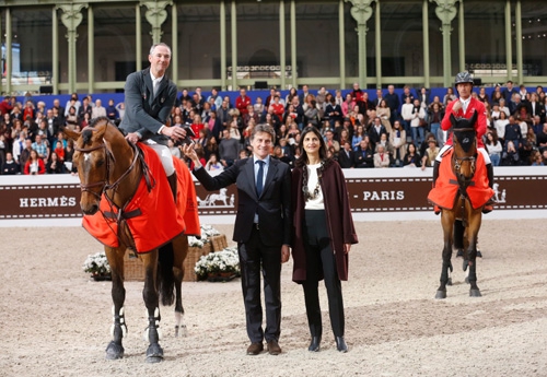 Patrice Delaveau  avec Carinjo HDC, le fils de Cascavelle (© Frédéric Chehu)