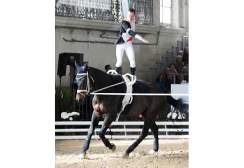 Vincent Haennel et Quartz d’Olbiche (© Photos Les Garennes)