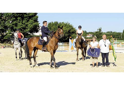 Roman Jouault à la remise des prix