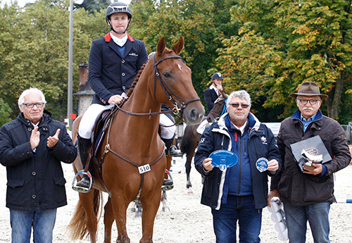 Cadet aux prix en compagnie de Gérard Brescon