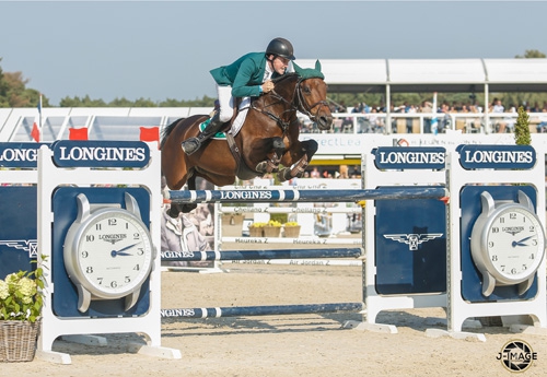 Gerard O'Neill et Columbcille Gipsy remportent les 6 ans (Photo FEI/j-image)