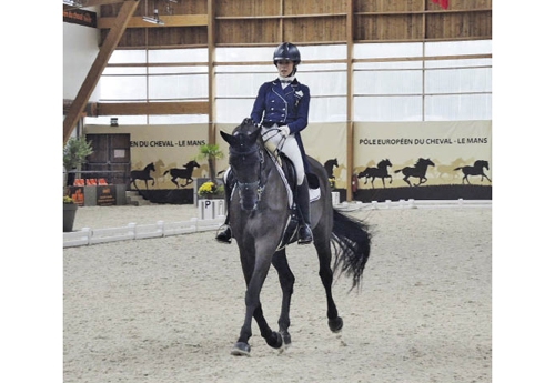 Capucine Noël a été sacrée championne de France As junior, une première pour la cavalière de 17 ans