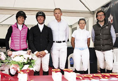 Alexa Ferrer, Thomas Lévêque, Anthony Gruet, Salomé Rateau et Florian Guérinel