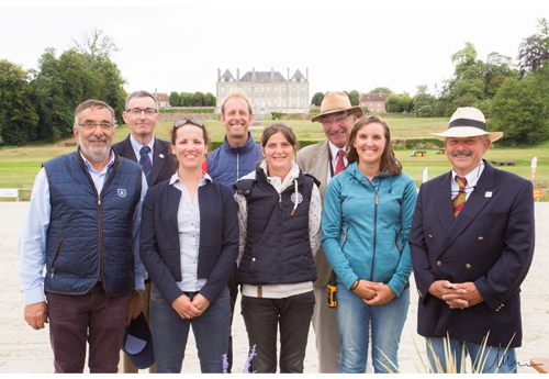 Les Officiels de l’organisation du CAI2* et 3* du Haras national du Pin