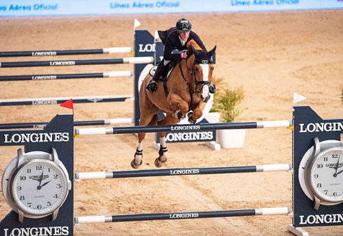     , Marcus Ehning et Prêt à Tout (© Stefano Grasso/LGCT)