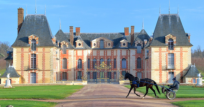 Château de Grosbois – Temple du Trot ( © JLL-LeTROT et CW-LeTROT)