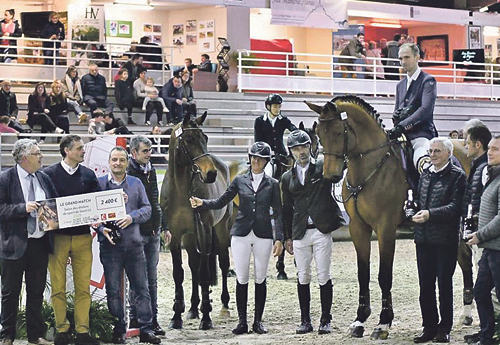 L’Ecurie d’Outremer remporte l’épreuve du Grand Match du salon des étalons 2019, en équipe avec le Haras d’Elle et Elevage du Pont Hay	