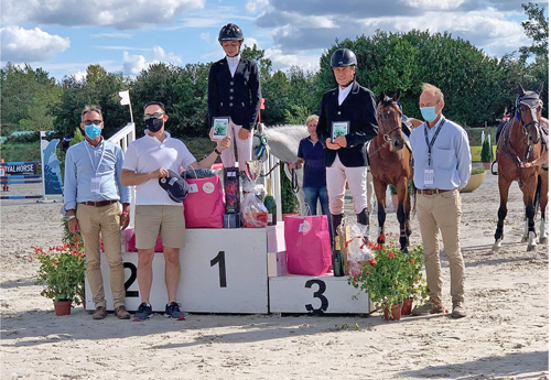 Le podium du CCI 2*-L