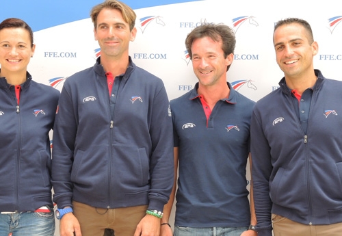 Jessica Michel, Arnaud Serre, Marc Boblet et Alexandre Ayache