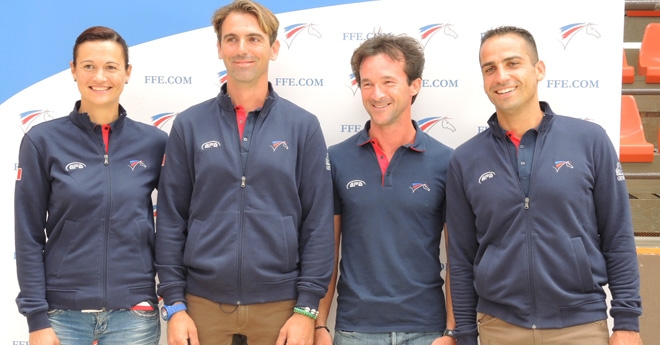 Jessica Michel, Arnaud Serre, Marc Boblet et Alexandre Ayache