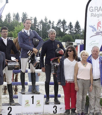 Classement final : 1er Martin Corgne, 2e Jérôme Debas-Montagner, 3e Olivier Lucas
