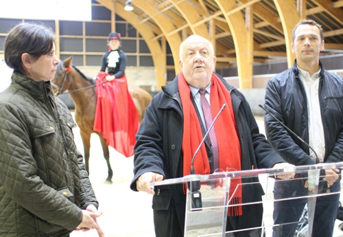 Aux côtés d'André Rossinot, Alexandra Laurent et Raphaël Rezette
