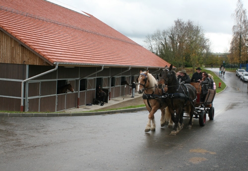 La carrière couverte