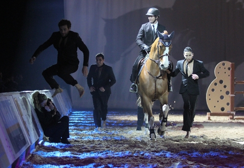 La horseman team et Julien Gonin