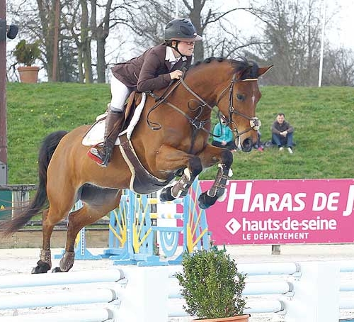 Morgane Berger et Rolls d’Angrie furent les seuls sans-faute du Grand Prix As Excellence (© PSV J. Morel)