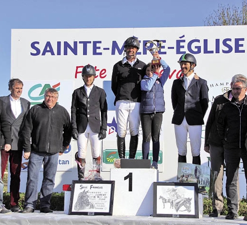 Le podium : Florian, Simon et Jean-Luc