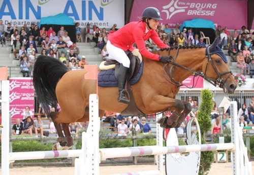 Aude Duplaquet et Twist de Boilly (© Pascale Vacher)