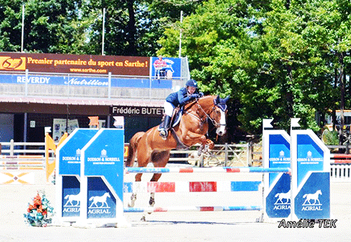 Le Mans 2014 - Sandra Escudé et Tic Tac du Lorillu - Para-Equestre 1 (©) Amélie Tek