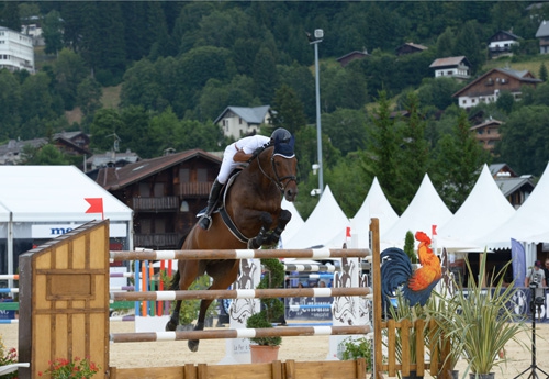 Carlos Lopez avec Zephyr II, Haras des Grillons (Photo Patrick Jean)
