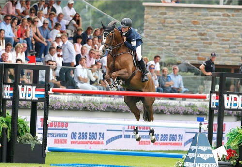 Scott Brash et Hello Forever remporte la grosse épreuve 1,50m du CSI5* vendredi 14 août 2015 (Photo: Stefano Grasso/LGCT)