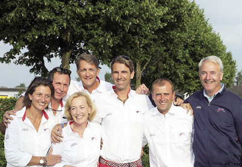 L’équipe de dressage (© FFE/PSV)