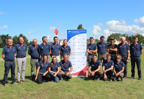 L'équipe au grand complet (Photo FFE/MD)