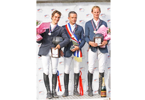 Le podium Pro Elite 2014 (Photo ER)