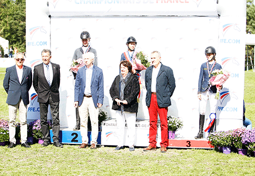 Podium cavalières