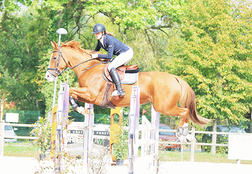 Lea christen gagnante de l'épreuve amateur