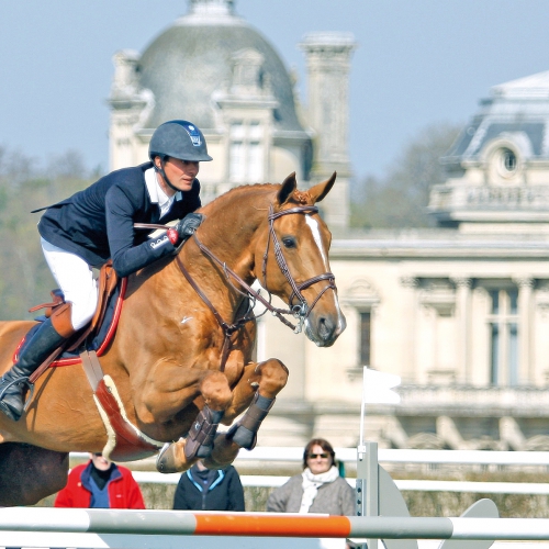 Number One d'Iso Un Prince et Nicolas DElmotte à Chantilly en 2013