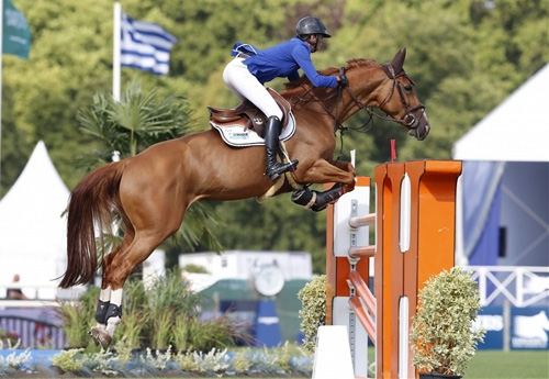 Pénélope Leprévost et Flora au LGCT de Chantilly (© LGCT / Stefano Grasso)