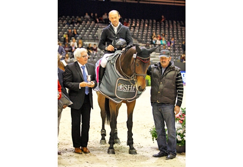 Ambre de Launay championne des 5 ans avec Eric Lelièvre