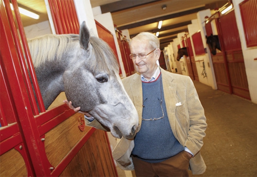 Léon Melchior, fondateur du studbook Zangersheide, nous a quittés à l'âge de 88 ans (© FEI/Dirk Caremans)