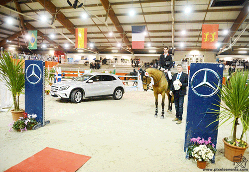 Alexis Deroubaix remporte le Grand Prix du CSI* avec Soho du Plessis (Photo Pixels Events)