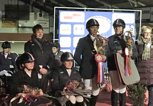 CPEDI 3* de Genemuiden (NL) dans la coupe des nations la France termine 2e derrière les Pays Bas et devant le Danemark