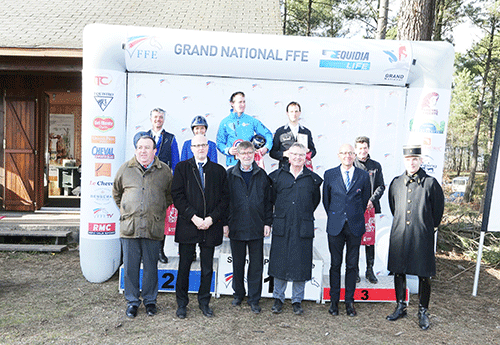 Podium Saumur (Photos FFE/PSV)