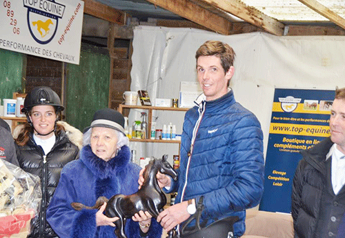 Alexis Deroubaix, gagnant du GP du 20 mars