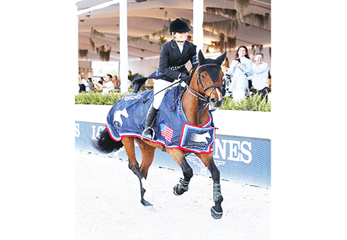 Edwina Tops-Alexander et Lintea Tequila (Stefano Grasso/LGCT)