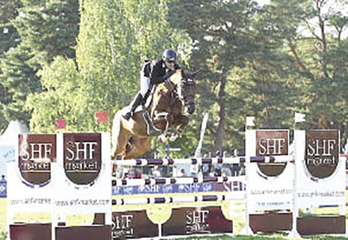 Max Thiroin et Utopie Villelongue l’an dernier à Fontainebleau (Photo PSV Jean Morel)
